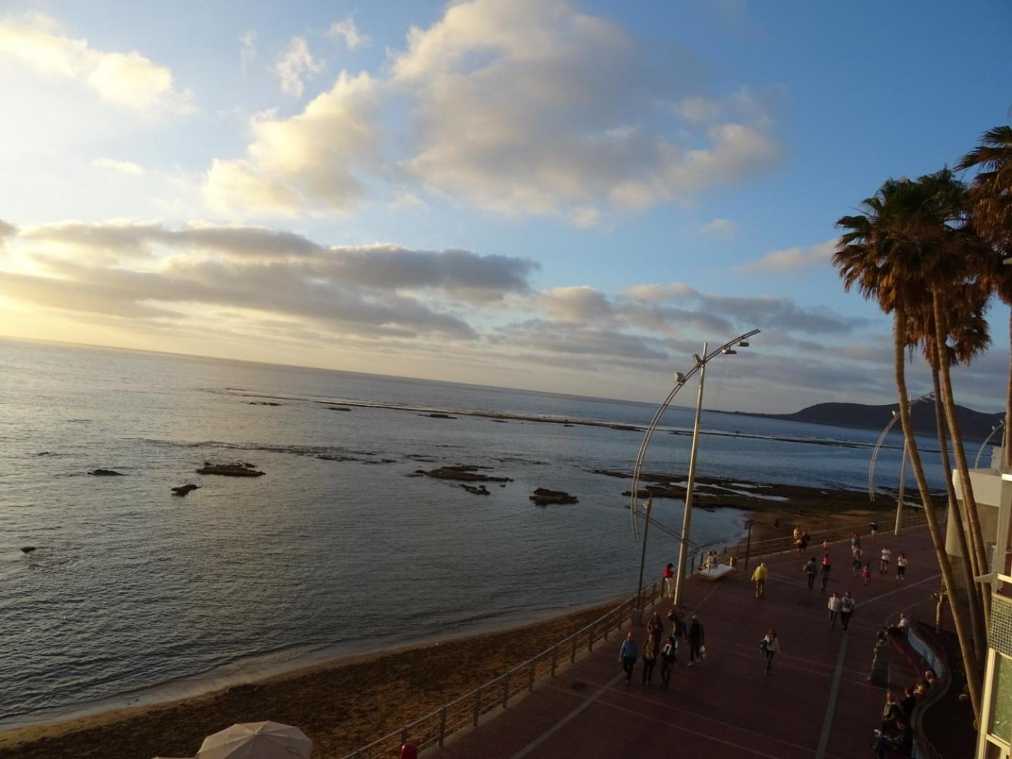 Estudio Luminoso, Primera Linea De Playa De Las Canteras Лас-Пальмас-де-Гран-Канарія Екстер'єр фото