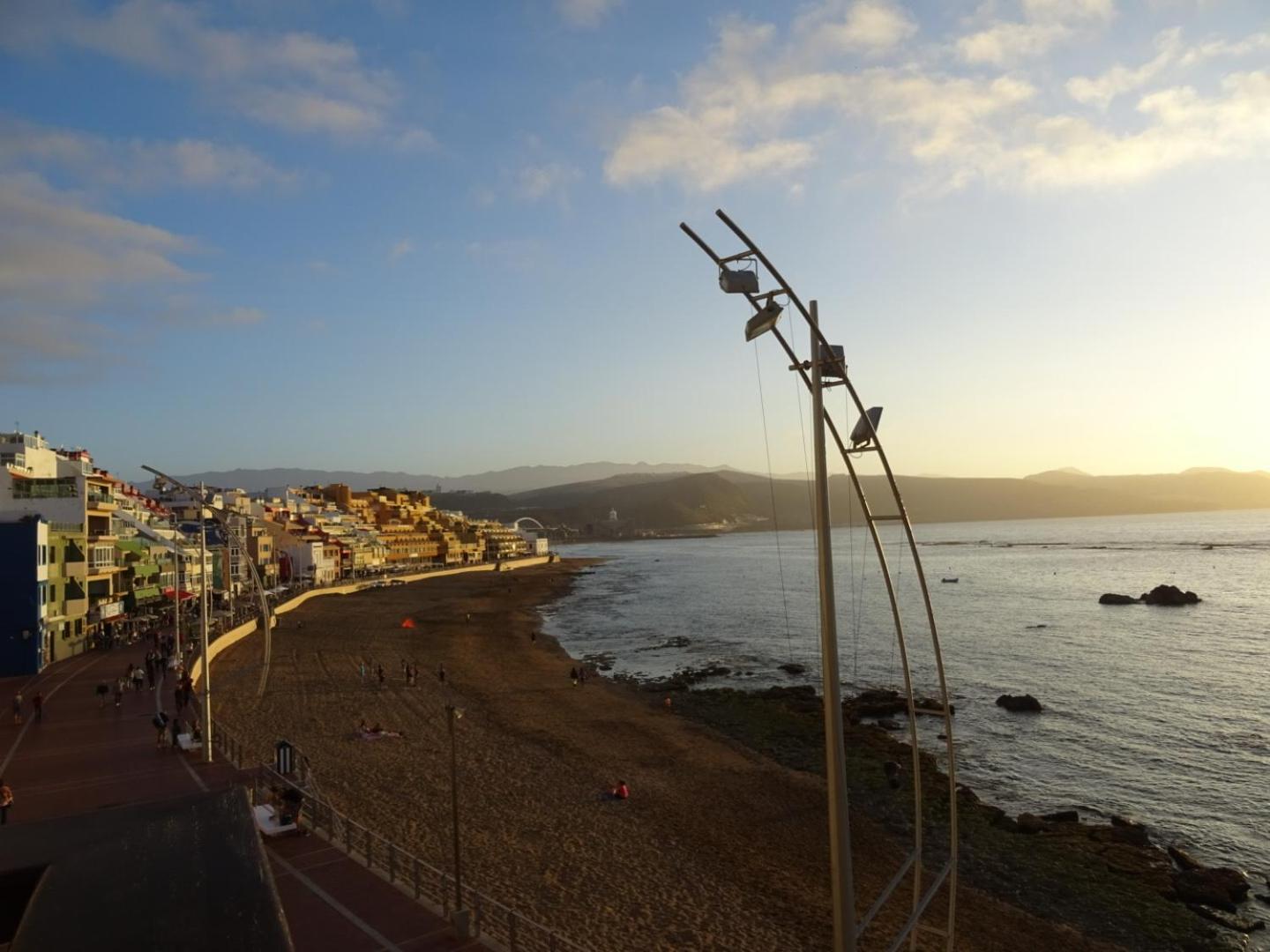 Estudio Luminoso, Primera Linea De Playa De Las Canteras Лас-Пальмас-де-Гран-Канарія Екстер'єр фото