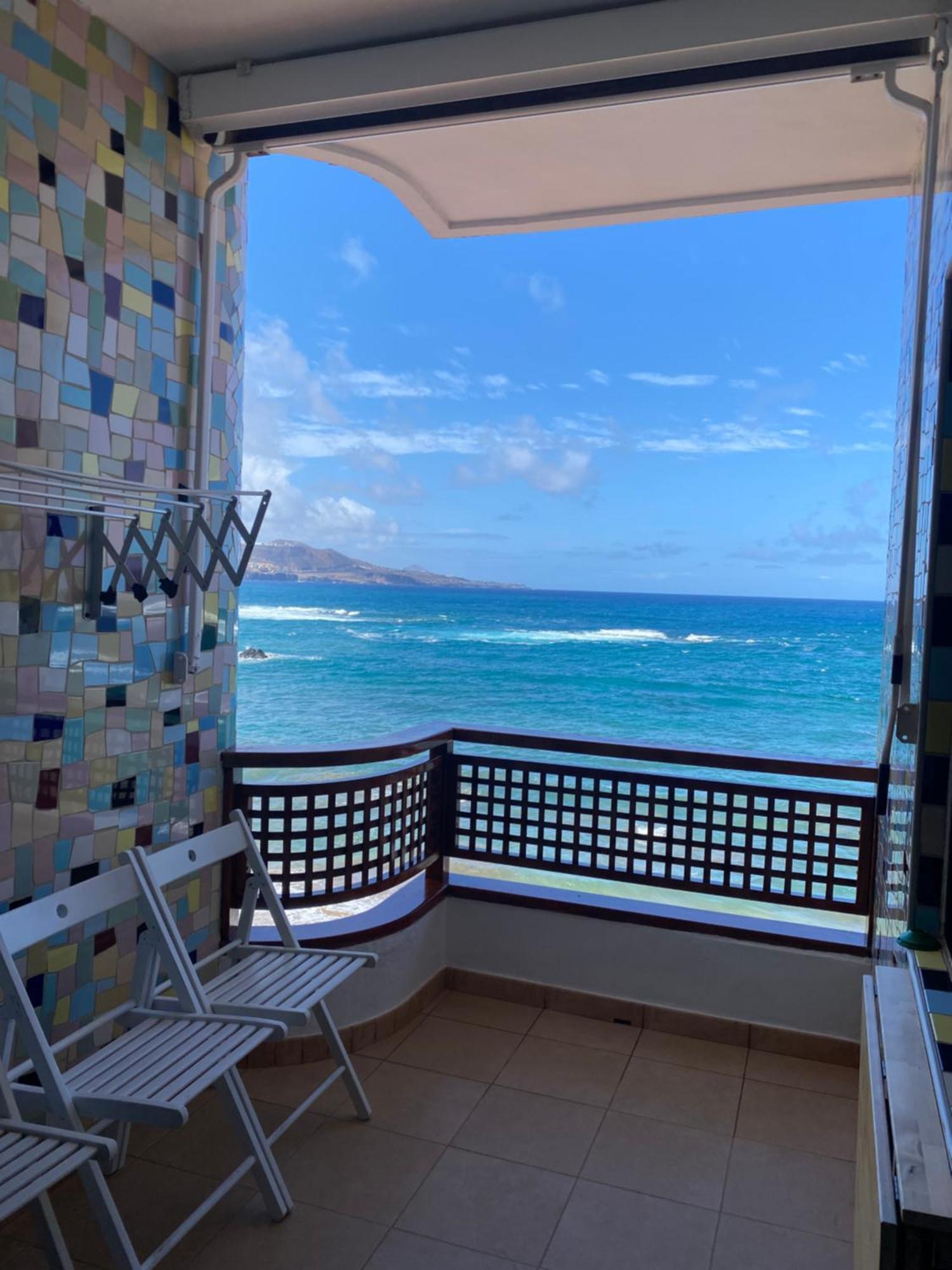 Estudio Luminoso, Primera Linea De Playa De Las Canteras Лас-Пальмас-де-Гран-Канарія Екстер'єр фото